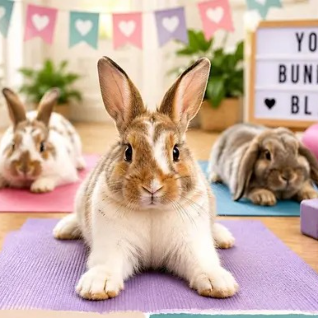 Bunny Yoga in Mississauga