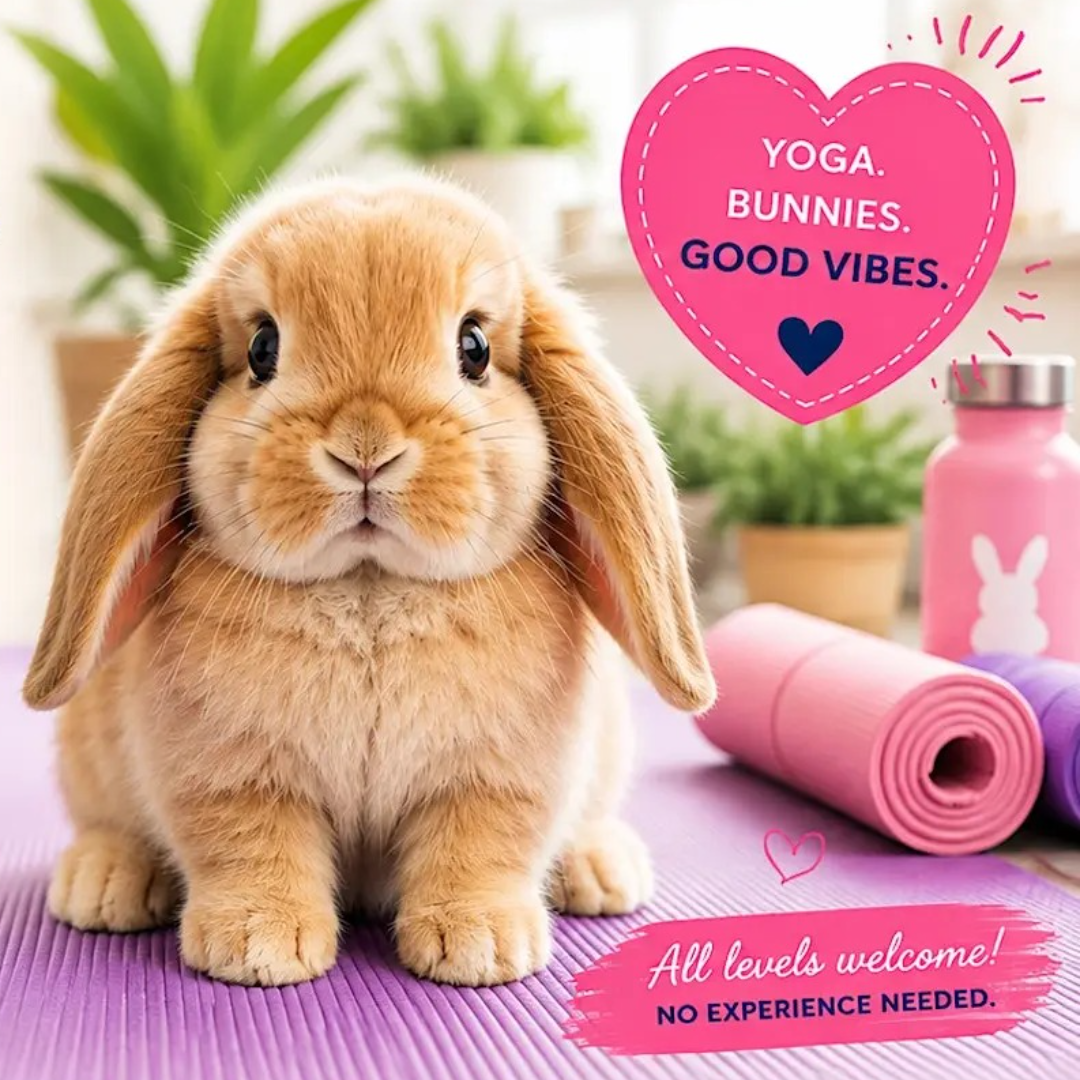 Bunny Yoga in Toronto