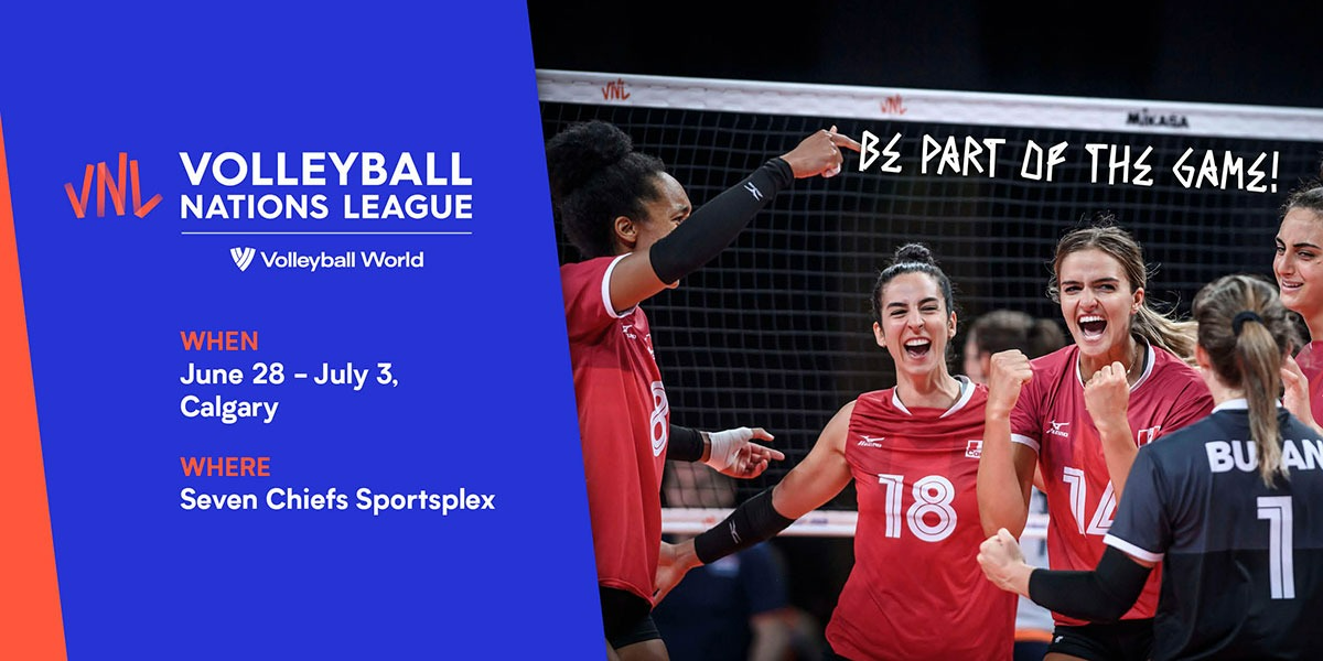 Women's Volleyball Nations League Calgary Showpass
